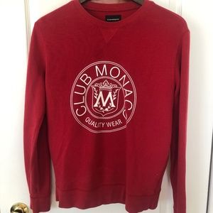 Club Monaco Vintage Crest Sweatshirt